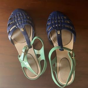 Melissa jelly sandals  (no filters used)
